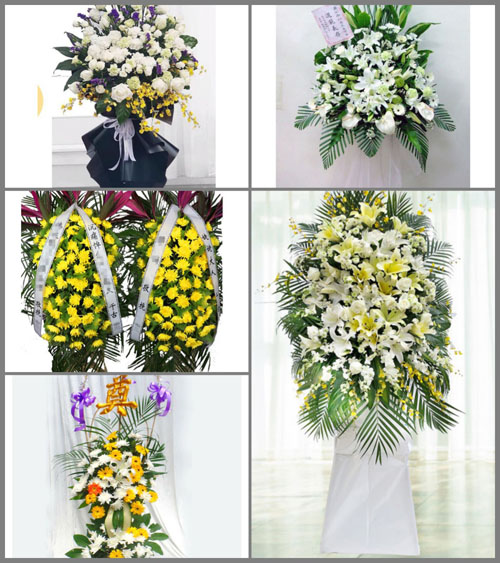 福建三明永安市安砂镇凉坑村白事花篮预定